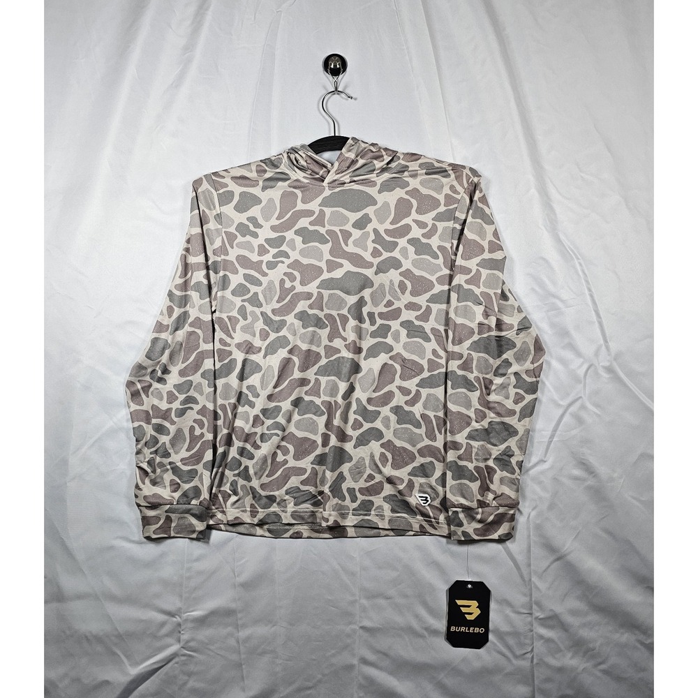 Burlebo Kids Performance Hoodie Size XL (14/16) Original Deer Camo